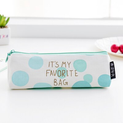 TUTU Korean Cracker School fabric Pencil Case Cute Pen Bag Kawaii Stationery Pouch Office School Supplies H0010: 7