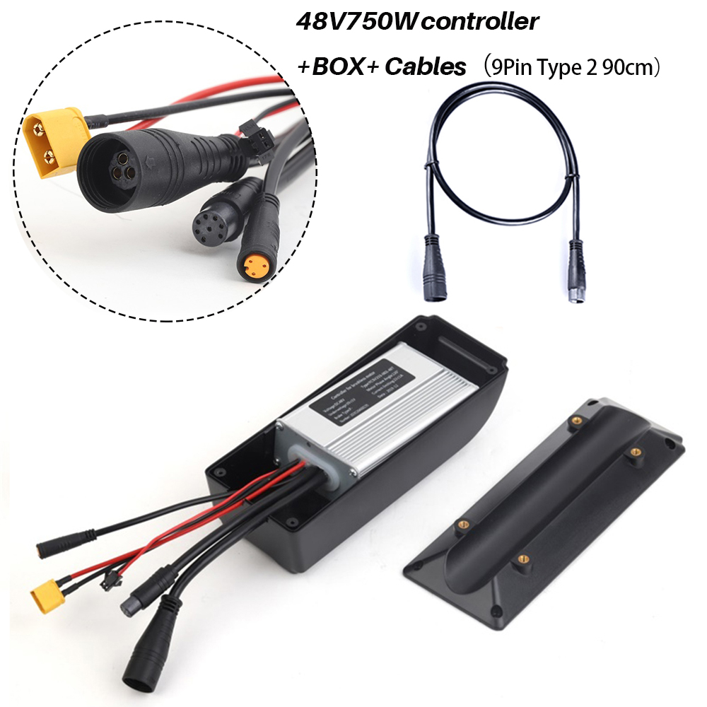 Electric Bicycle BF-UART Protocol Controller For Bafang Hub Motor 36V 48V 250W 350W 500W 750W Motor Display E-bike Accessories