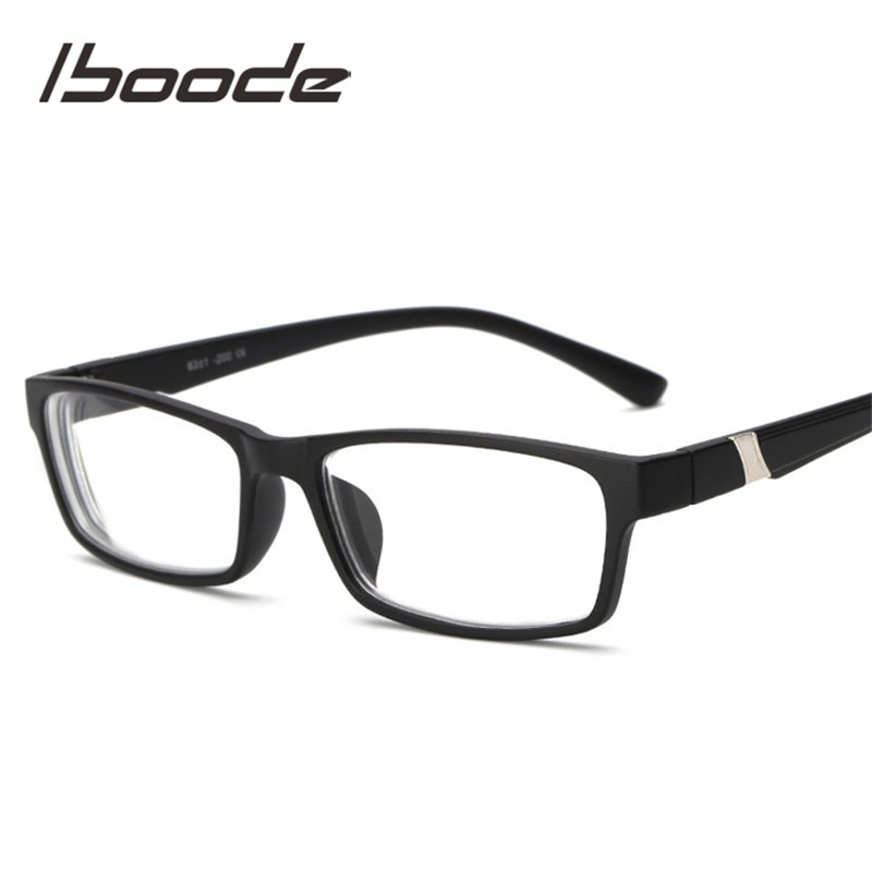 iboode Anti Blue-ray Myopic Glasses Myopia Eyeglasses Women Men Short Sight Eyewear -1.0 -1.5 -2.0 -2.5 -3.0 -3.5 -4.0