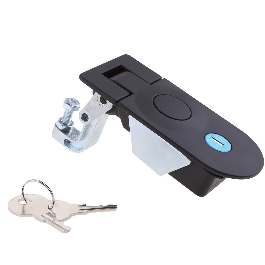 Powder Coated Zinc Alloy Sealed Lever Compression Latch, - Door Lock Security Adjustable Grip