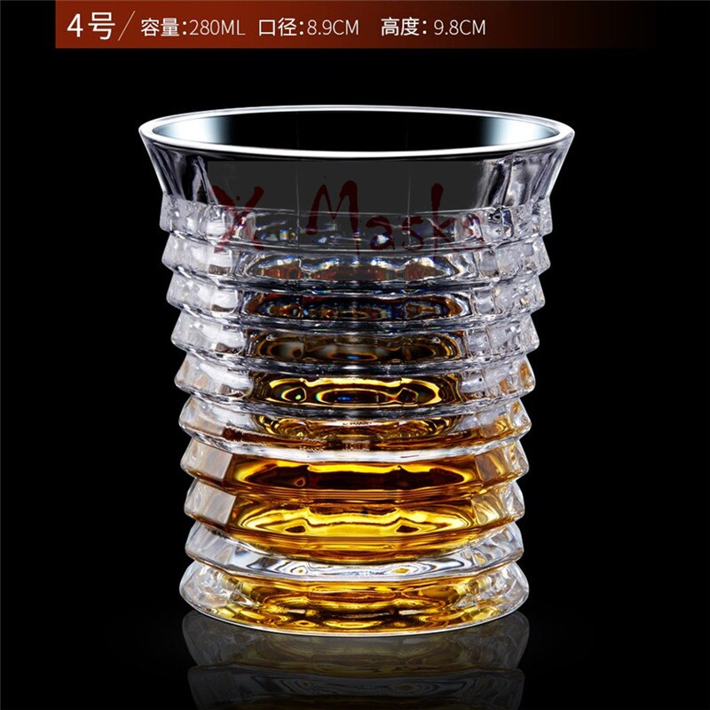 Vaso de Whisky de cristal taza tazas garrafa vino vasos vidrio bardak verre copas de vino copas de cristal szklanki vodka bicchieri gafas: 4
