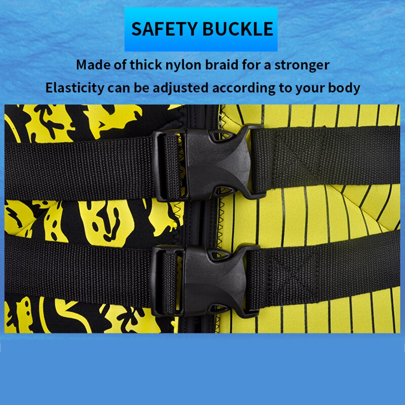 Life Vest Adult Neoprene Life Jacket Fishing Drifting Swimming Kayaking Boating Water Sports Safety Life Vest