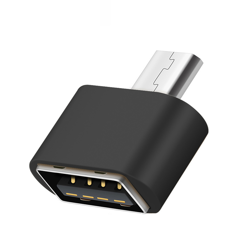1Pc Micro Usb Naar Usb 2.0 Adapter Usb Converters Mini Otg Converter Voor Android/Otg Apparaten/Gps systemen Data Adapter: 01