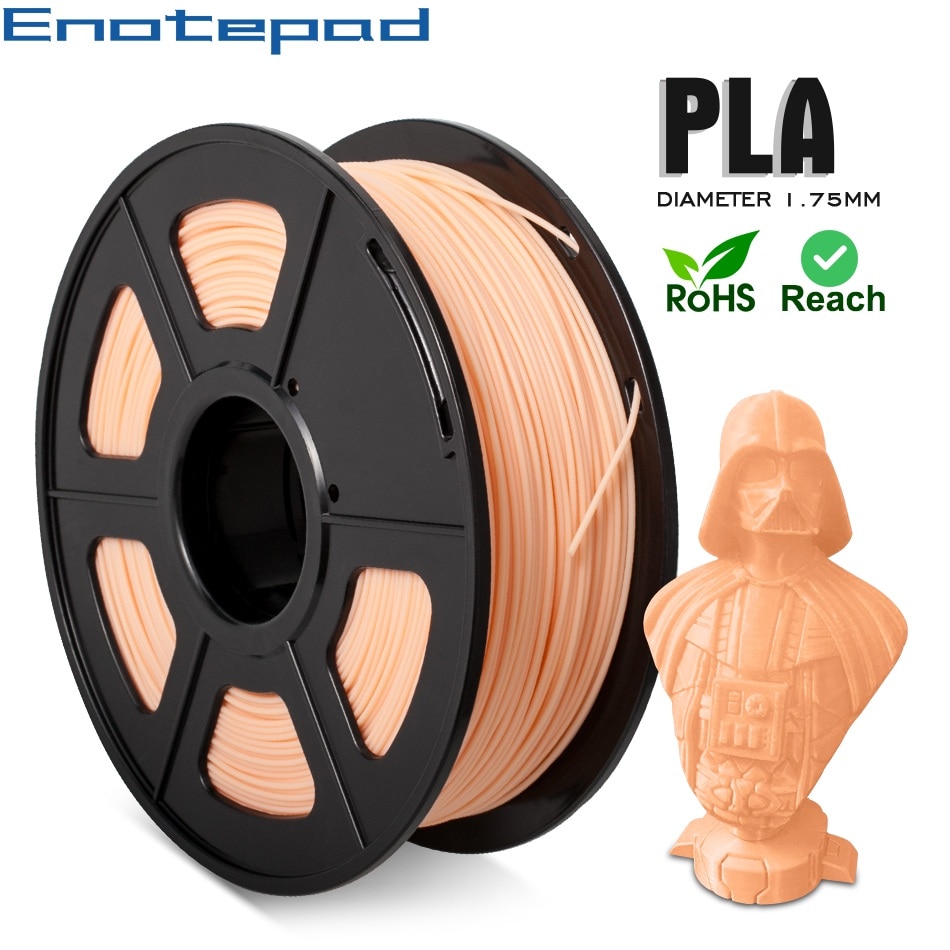 1Kg Filament 2.2lbs 1.75Mm Tolerantie +-0.02Mm Pla 3D Printer Filament Voor 3D Printer Plastic Milieuvriendelijke, niet-giftig Materiaal