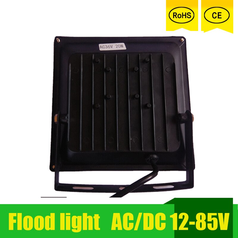 Led Flood Lights Outdoor AC/DC 12v 24v 36v 48v 85v 50w Waterproof IP65 Garden Flood Light Spotlight Floodlight Night Lighting