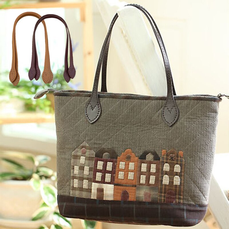 61cm Bags Straps Handbag Slim Handles Replacement for Handbag Strap DIY Accessories Bag Straps PU Leather Bag Straps Handle Belt