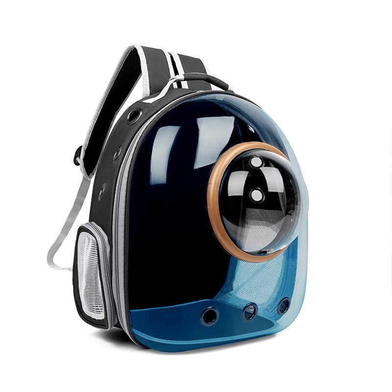 Astronaut Window Bubble Carrying Travel Bag Breathable Space Capsule Transparent Pet Carrier Bags Dog Cat Backpack: A2