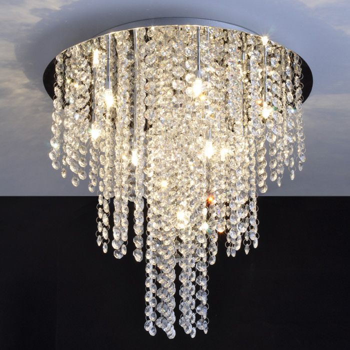 Top 14Mm Clear 200Pcs K9 Kristal Achthoek Kralen In 2 Gaten Diy Bruiloft &amp; Woondecoratie Glas accessoires Kroonluchter Onderdelen