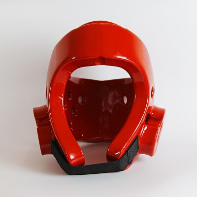Casco de boxeo para niños y adultos, Protector de cabeza de Taekwondo, máscara de Metal, Sanda, Muay Thai, MMA, equipo de entrenamiento: Red without Mask M