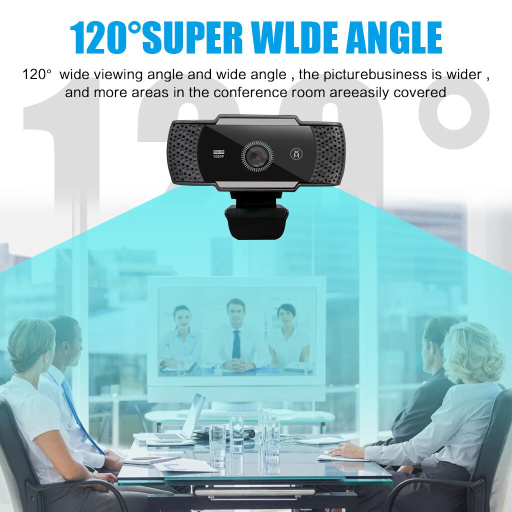 Di vendita superiore del prodotto in 2020 Full HD 1080P Web Cam PC Desktop Video Chiamata Webcam Della Macchina Fotografica con il Microfono Mic accettare dropshipping