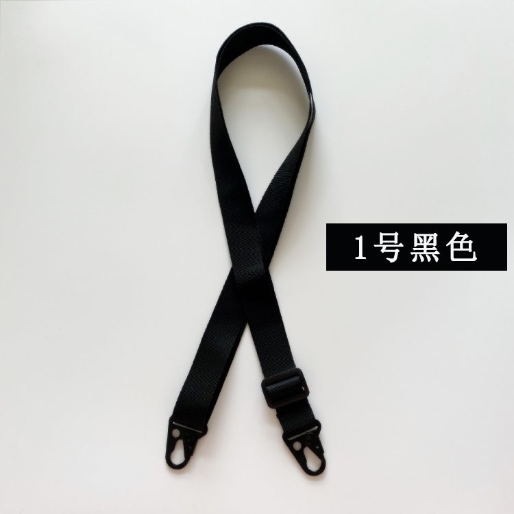 Universal Mobile Phone Cover Crossbody Lanyard Anti-lost Adjustable Wide Neck Strap Cord Rotatable Clasp Safety Rope Bag Case: Yellow / Gold