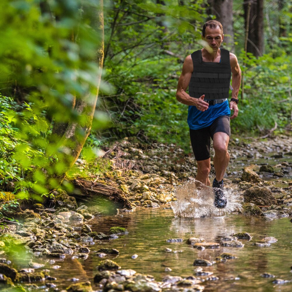 1PC Fitness Weighted Vest Weighted Garment Running Training Waistcoat for Male Lady Women