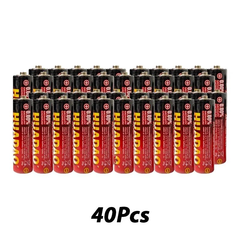 Batería alcalina AA de 1,5 V desechable utilizada para calculadoras, relojes, linternas, radios, ratones, reproductores de MP3, luces LED: Marfíl