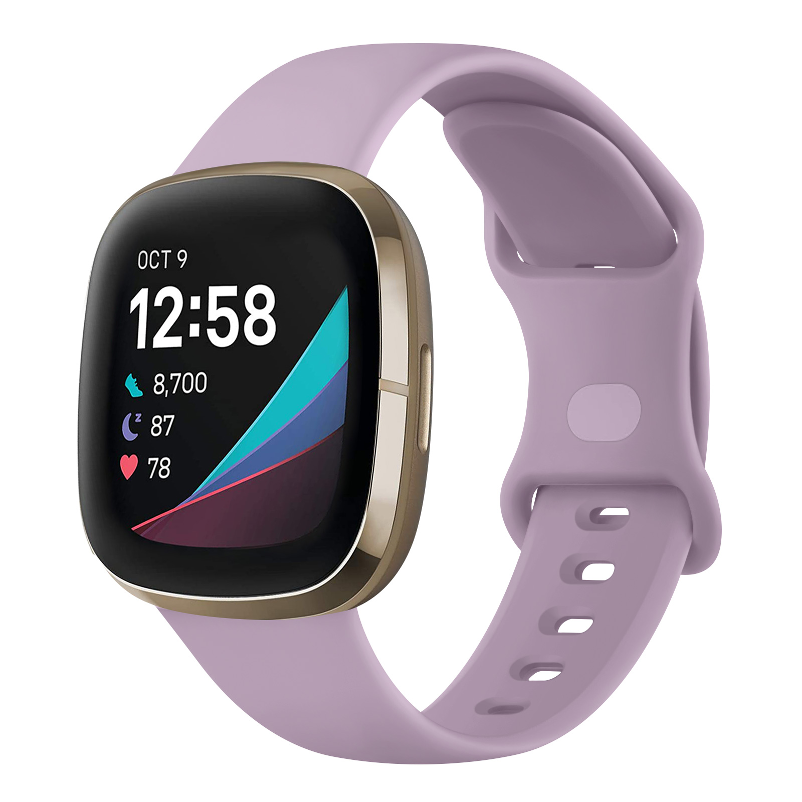 Silikonarmband für Fitbit Versa 3 Versa 4 Armband Armband für Fitbit Sense/Sense 2 Correa Armband Smartwatch Zubehör
