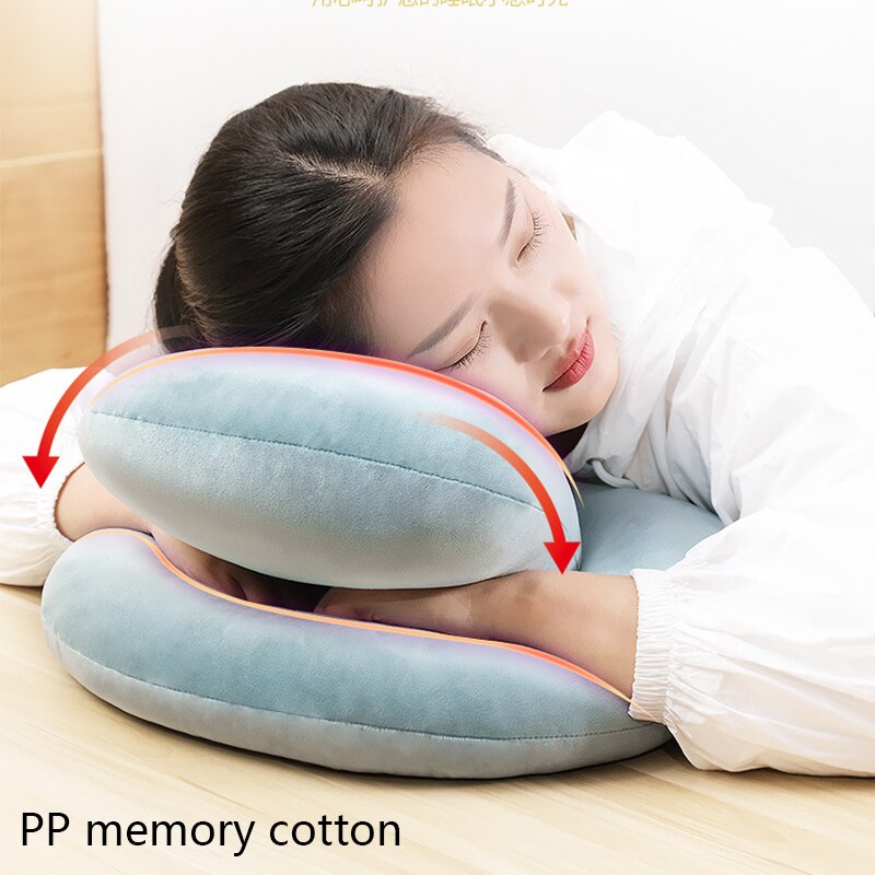 Octopus Shaped Pillow Memory Foam Bedding Pillow Neck Protection Slow Rebound Memory Foam Health Cervical Neck Size In 34*43CM