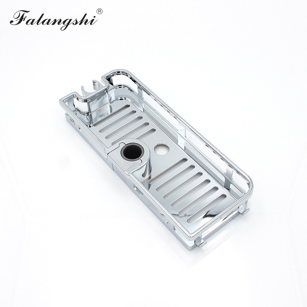 Bathroom Shower Storage Rack Holder Organizer ABS Plastic Bathroom Shelves With Hooks Shampoo Holder Shower Head Holder WB8009: Type 3