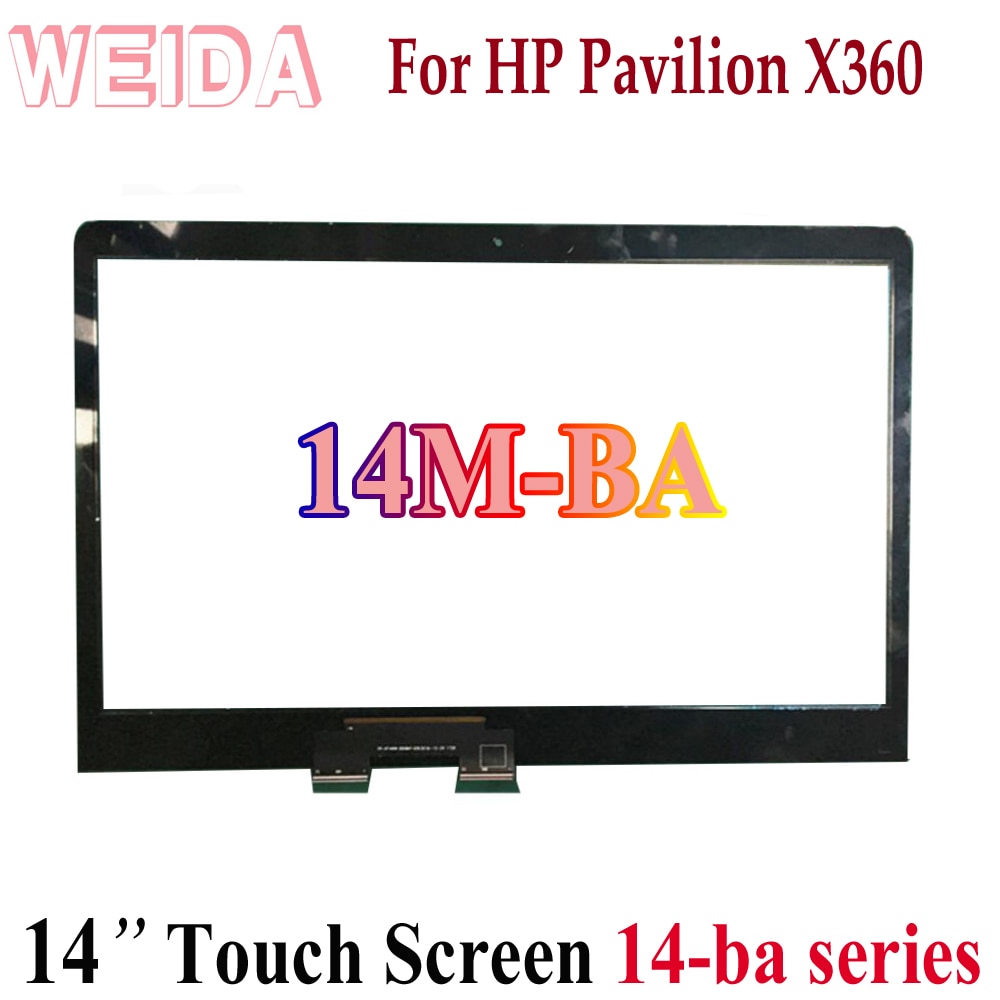 WEIDA Touch Digitizer Vervanging Voor HP PAVILION X360 14M-BA 14-ba Serie 14 "Touch Screen Panel