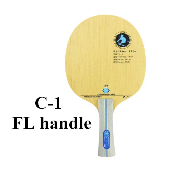 RITC 729 C-3 de la Amistad (C3, C 3) Hoja de tenis de mesa de madera All ++ para raqueta de ping pong