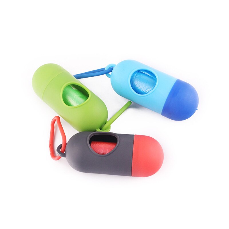 Portable Dog Trash Can Garbage Cleaning Dog Poop Bag Outdoor Dog Cleaning Bag Pet Accessories Supplies