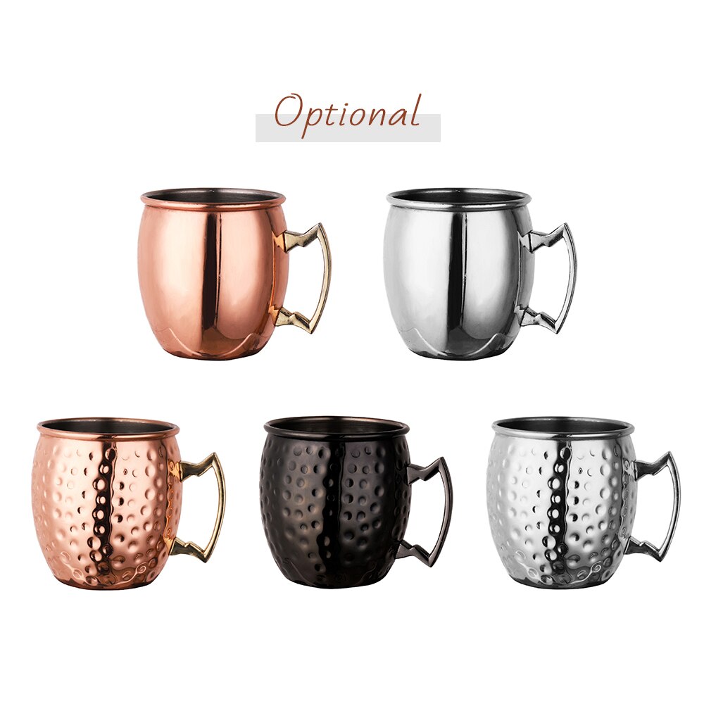 Lot De 4 Tasses Moscow Mule En Cuivre Pur Martelé - 60 Ml, Idéal Pour Cocktails, Cadeau De Qualité Supérieure Pour Fêtes Et Maison