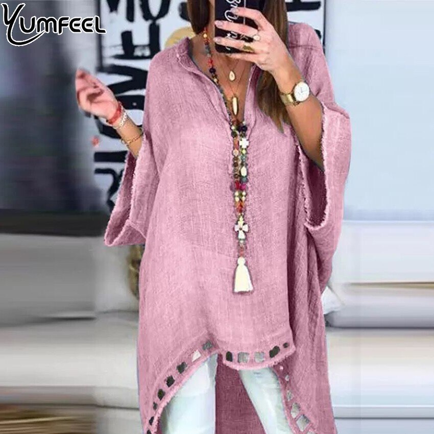 Yumfeel novo colar jóias artesanal multicolorido cristal cruz de vidro colar longo jóias femininas