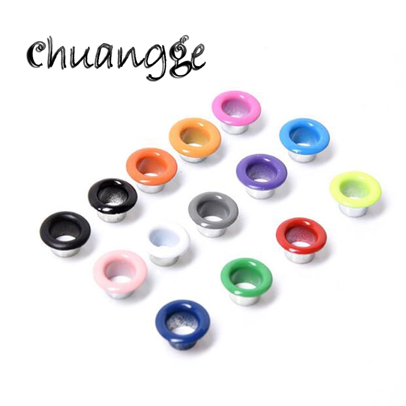 20pcs Colorful Grommets For Scented Wax Tablet Gasket Canvas Buckle Spray Metal Eyelets Rivets Sewing Accessories Candle Making