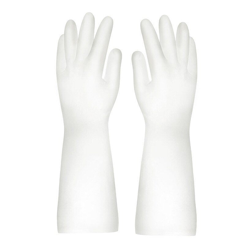 Guantes para lavar el hogar Súper duradero resistente al desgaste y resistente al agua para la cocina, limpieza del hogar, lavado de platos, nitrilo de látex