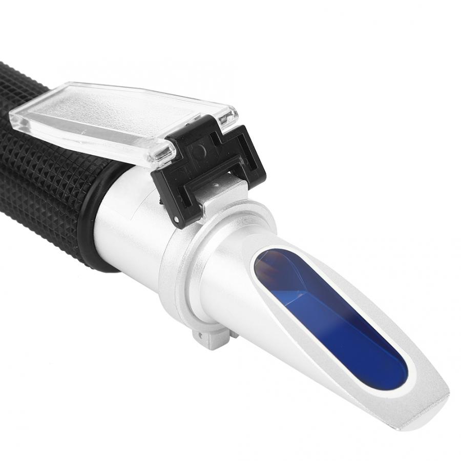 Refractometer Concentration Meter Handheld Tool 0-10% for Automatic Temperature Compensation