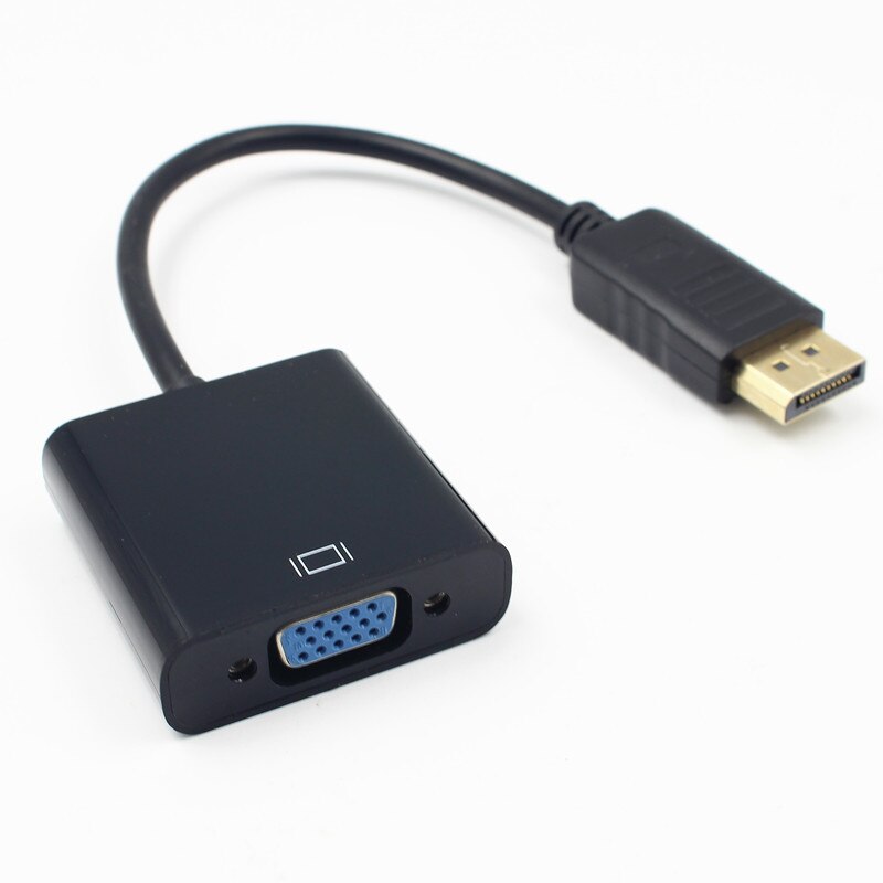 Displayport Naar Vga Grote Dp Naar Vga Adapter Kabel Dlle Dp Adapter Kabel Audio Video Digitale Kabels Accessoires Onderdelen