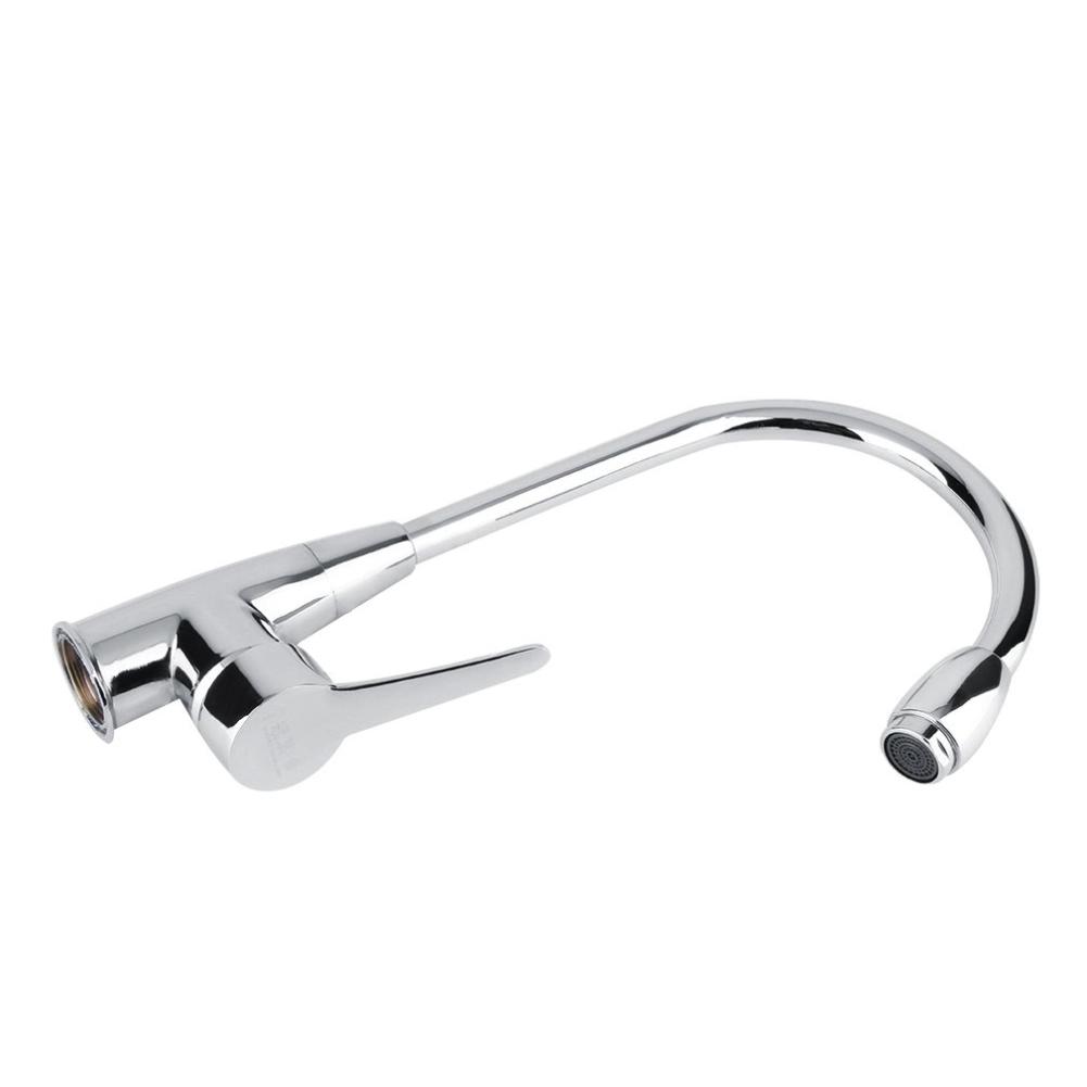 /Cold Mixer Water Tap Basin Kitchen/Bath Wash Basin Faucet for Chrome Plat