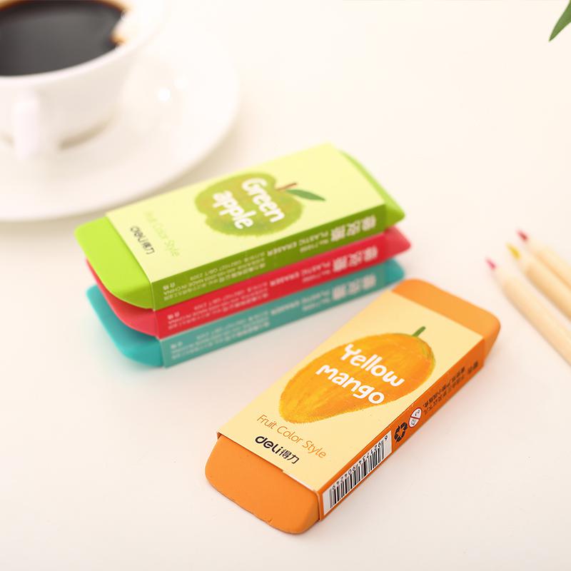 Deli Grote Art Briefpapier Onderzoek Schilderen Gum School-Levert Kinderen Schoolbenodigdheden Leuke Gum Briefpapier Voor Kinderen: 4 different colors