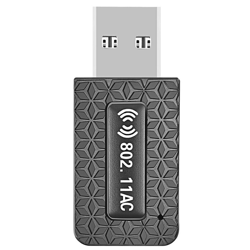 AC1300 USB3.0 Wifi Adapter-2.4G/5G Dual-Band Draadloze Netwerk Adapter, Geschikt Voor Pc Desktop, MU-MIMO Wifi Dongle: Default Title