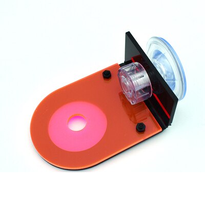 Fluorescence Coral Frag Rack SPS Acrylic Marine Aquarium Reef With Plugs LPS bracket Mount Tool for being placed: red 1 hole