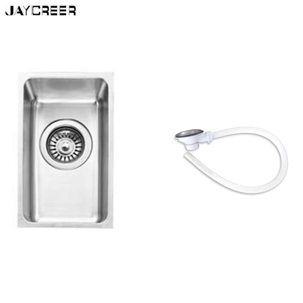 JayCreer Edelstahl Rechteck Waschbecken Für RV, Boot, Marine......