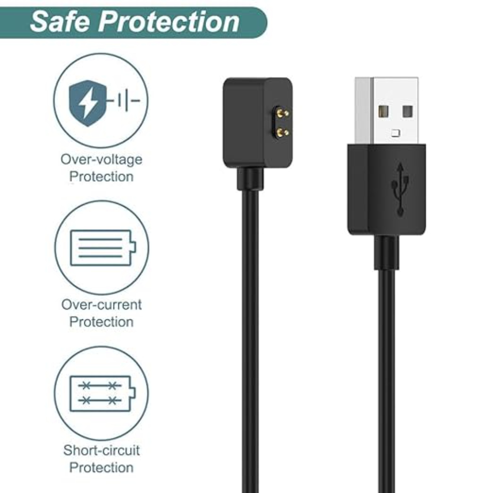 Charger for Xiaomi Mi Band 10/8/8pro/9/9Pro/8Active/9Active Redmi Band 2/Redmi Watch 3 Active/4/5/5Active/5Lite Charging Cable