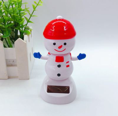 Di natale A Tema Solar Powered Danza Babbo natale Oscillante Bobble Giocattoli Della Novità Car Decor Danza Solare Giocattolo Per Bambini Regalo Di Natale: N