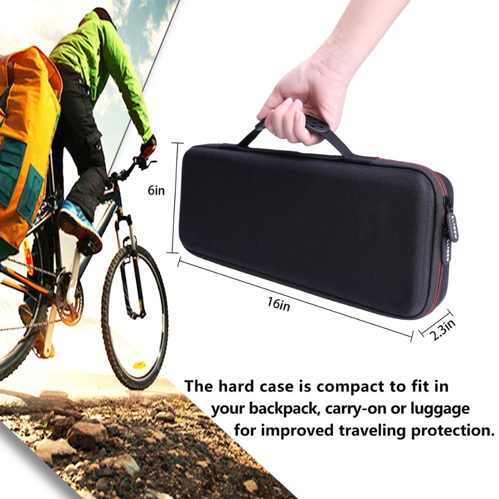 Ltgem vandtæt eva hårdt etui til herculescompact dj control starlight controller