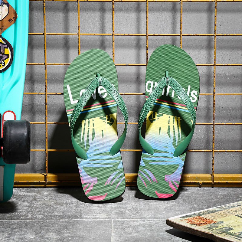 Mazefeng Brand Summer Cool Beach Slippers British Style Men Flip Flops Platform Non-slide Male Sandals Zapatos Hombre: 2 / 8.5