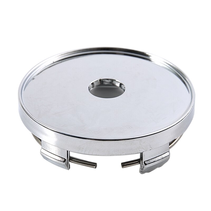 Set Of 4 Chrome Wheel Center Hub Cap Universal Car Plastic 60mm Tyre Trims