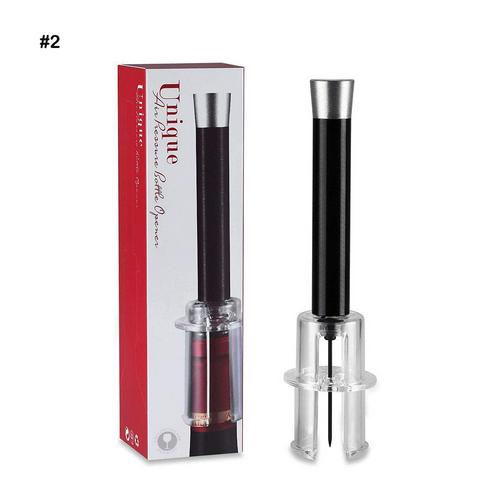4 Stuks Wijn Opener Set Luchtdruk Pomp Flesopener Kurk Remover Wijn Accessoire Tool Kit Wijn Flesopener: 1pcs Aluminum box