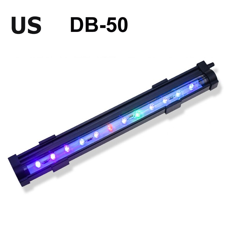 Aquarium Lights 15-45CM Fish Tank LED Bubble Light Diving Lights Waterproof Strip Lamp EU US Plug Colorful Fish Tank Light: T7