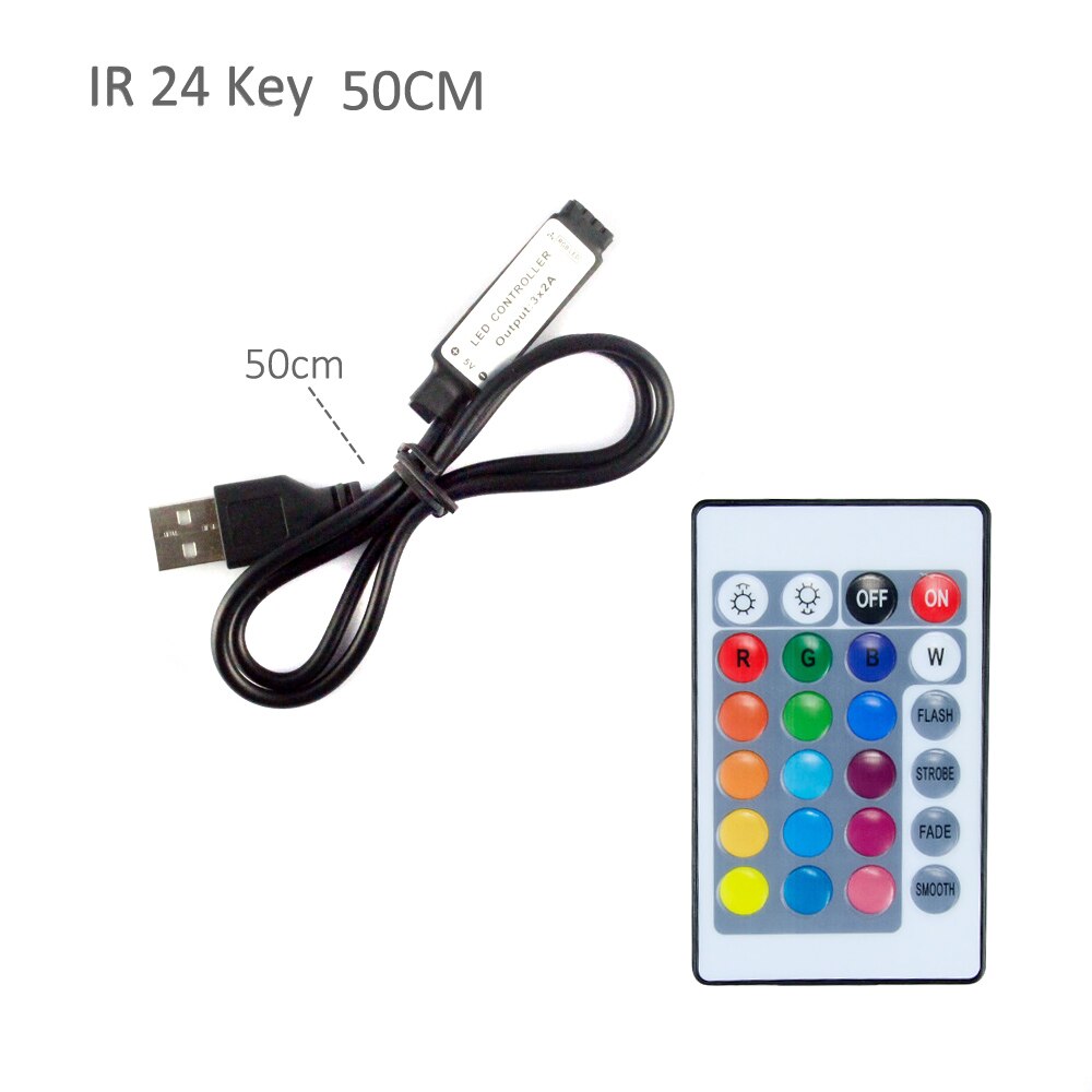 USB LED Controller 5 v Mini 3 17 44 24 Sleutel IR ... – Vicedeal