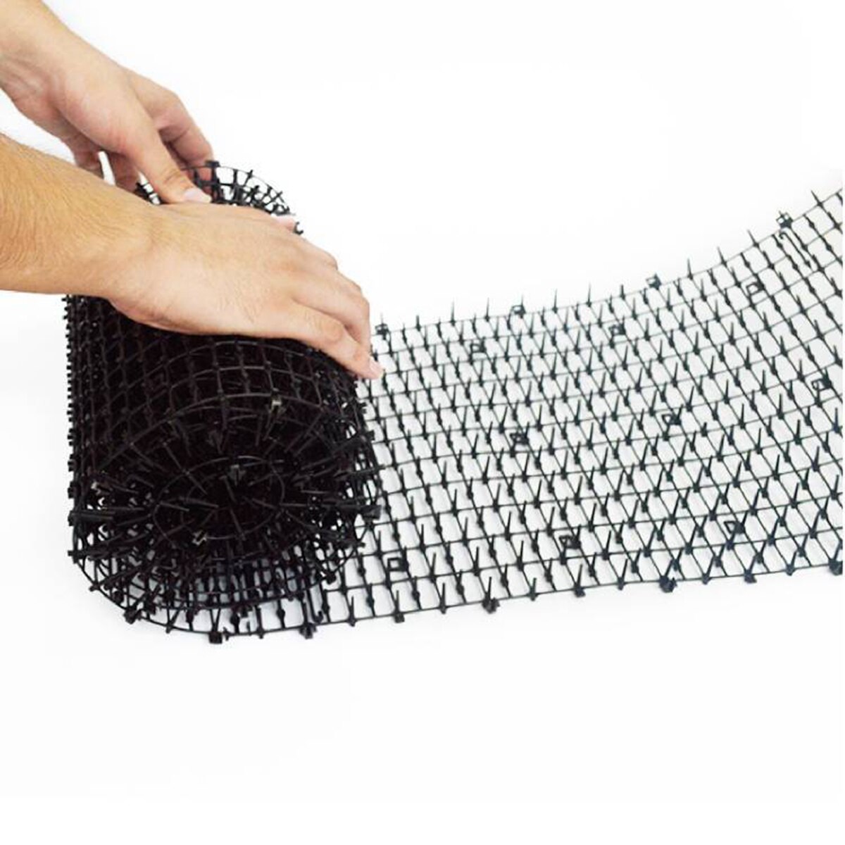 2 Meters Cat Scats Mats with Spikes Prickle Strips Anti-Cat Digging Stopper for Garden Protect Plants Flowers Balcony Farm