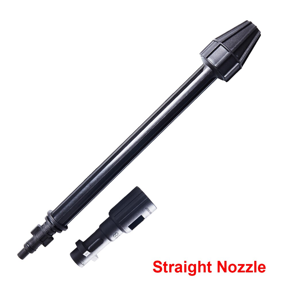 High Pressure Washer Rotating Turbo Lance Spray Gun For Karcher K Series K2-K7 Jet Lance Nozzle For Lavor Car Washer Gun: Straight Nozzle
