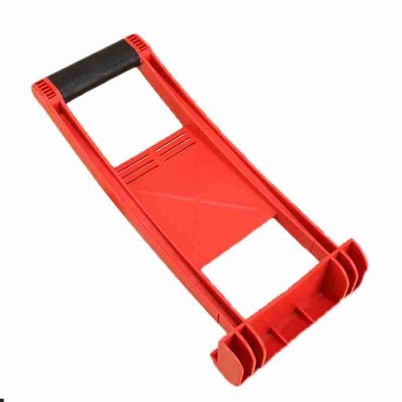 Effort-Saving Plate Lifter Heavy Duty Drywall Sheet Board Tool Lifter Carry Red Handle Color Carrier Panel Wood Q7D0
