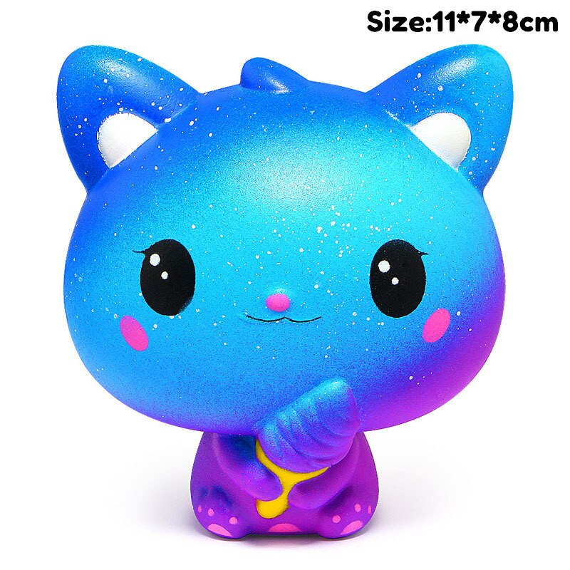 Jumbo Squishy Speelgoed Langzaam Stijgende Antistress Speelgoed Kat Stress Relief Speelgoed Funny Kids Speelgoed Voor Kinderen Kids: DW-BQLM-LC-7