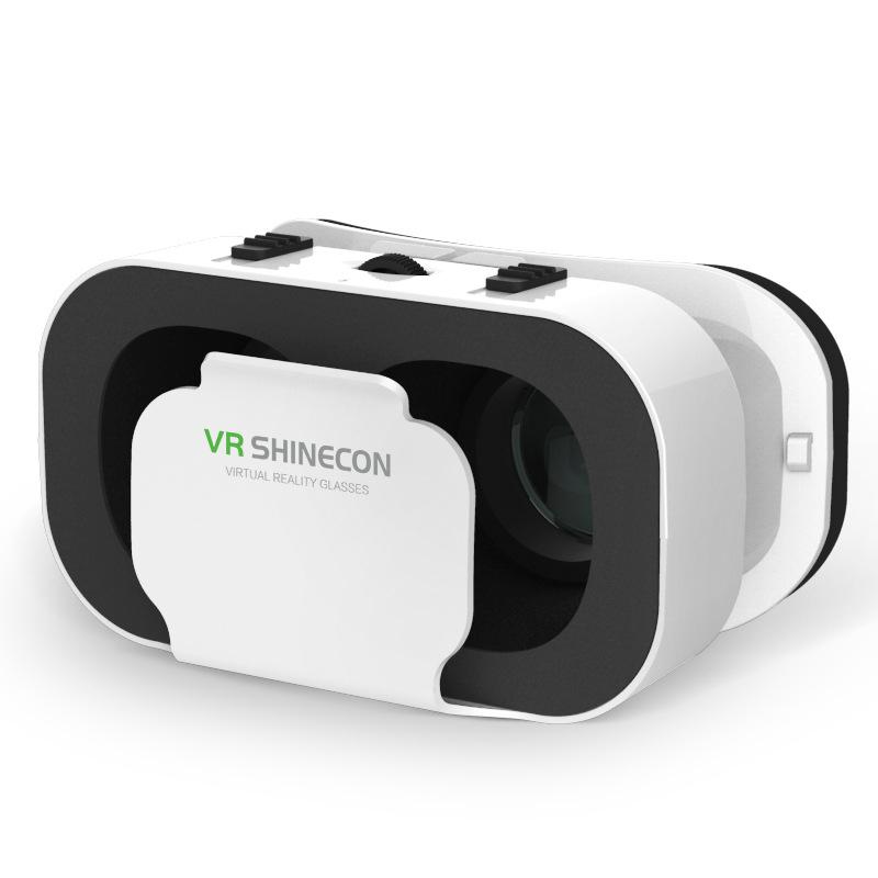 Vr shinecon 3d realidade virtual capacete óculos óculos de smartphone com óculos de jogo de vídeo para 4.7-6.0 polegadas android ios telefone: Default Title