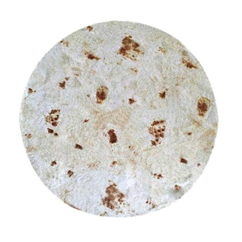 Tortilla Deken Ronde Tortilla Yoga Handdoek Digital Printing: Default Title