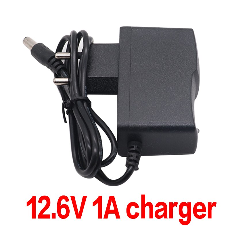 Super-batería recargable portátil de 12V y 15000mah, batería de iones de litio con capacidad de CC de 12,6 v y 15Ah, Monitor de cámara CCTV y cargador