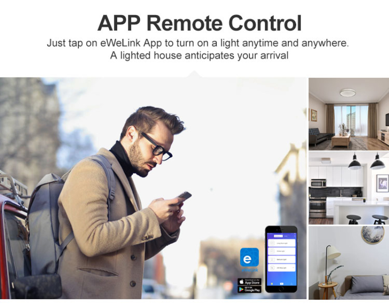 Sonoff Grundlegende R3 Wifi Schalter DIY R3 Fernbedienung DIY Modus Arbeit Licht Timer Unterstützung APP/LAN/Stimme mit Alexa Google Hause